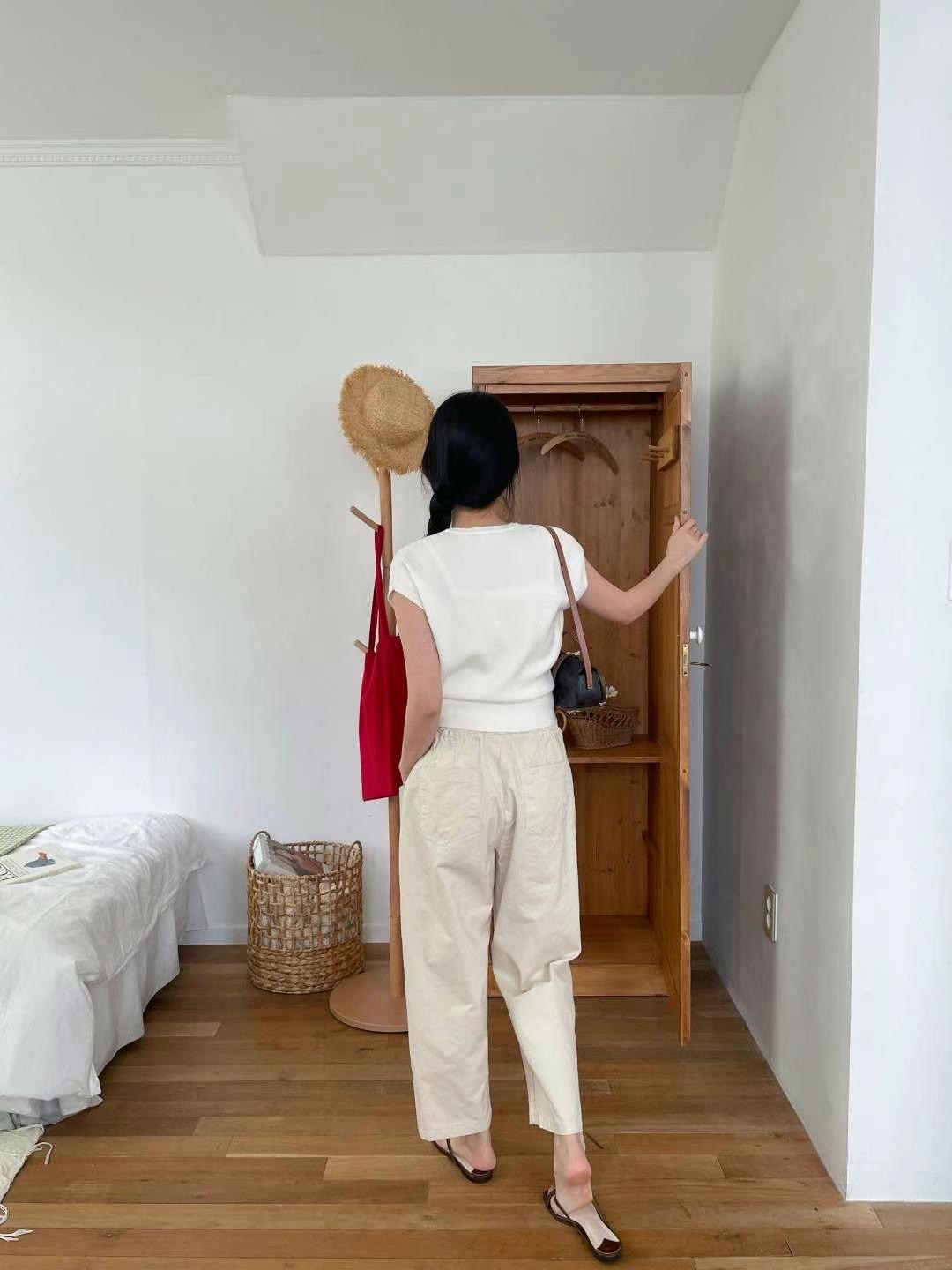 OTTO東大門㊣直郵女裝新款時尚人氣休閑25春夏職業推薦休閑褲OTTO休閑褲