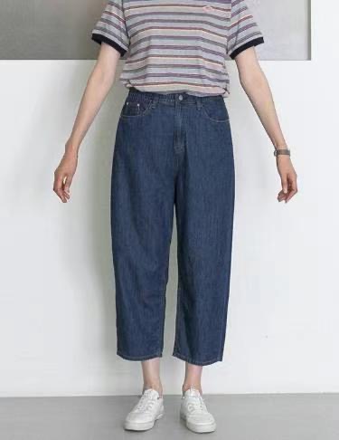 BEE韓國直郵㊣女士新品真品人氣職業時尚休閑25春夏熱賣牛仔褲BEE牛仔褲