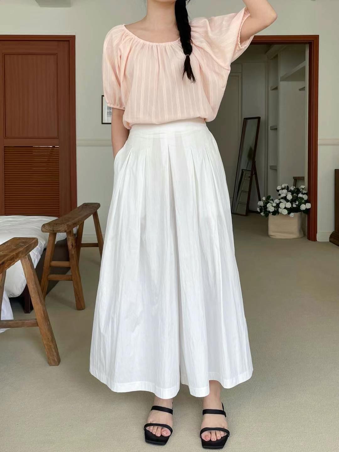 OTTO東大門㊣實拍女士新款真品職業熱賣推薦休閑人氣裙褲百褶OTTO裙褲圖色1
