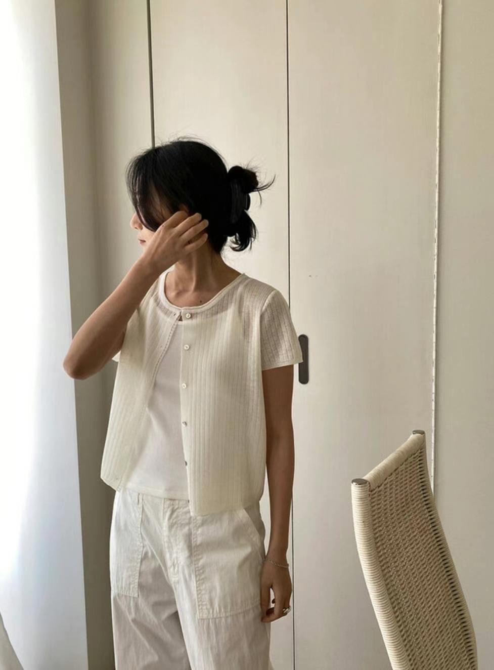 ASKMEAQUESTION韓國代購㊣女士新款職業時尚熱賣真品針織衫ASKMEAQUESTION針織衫