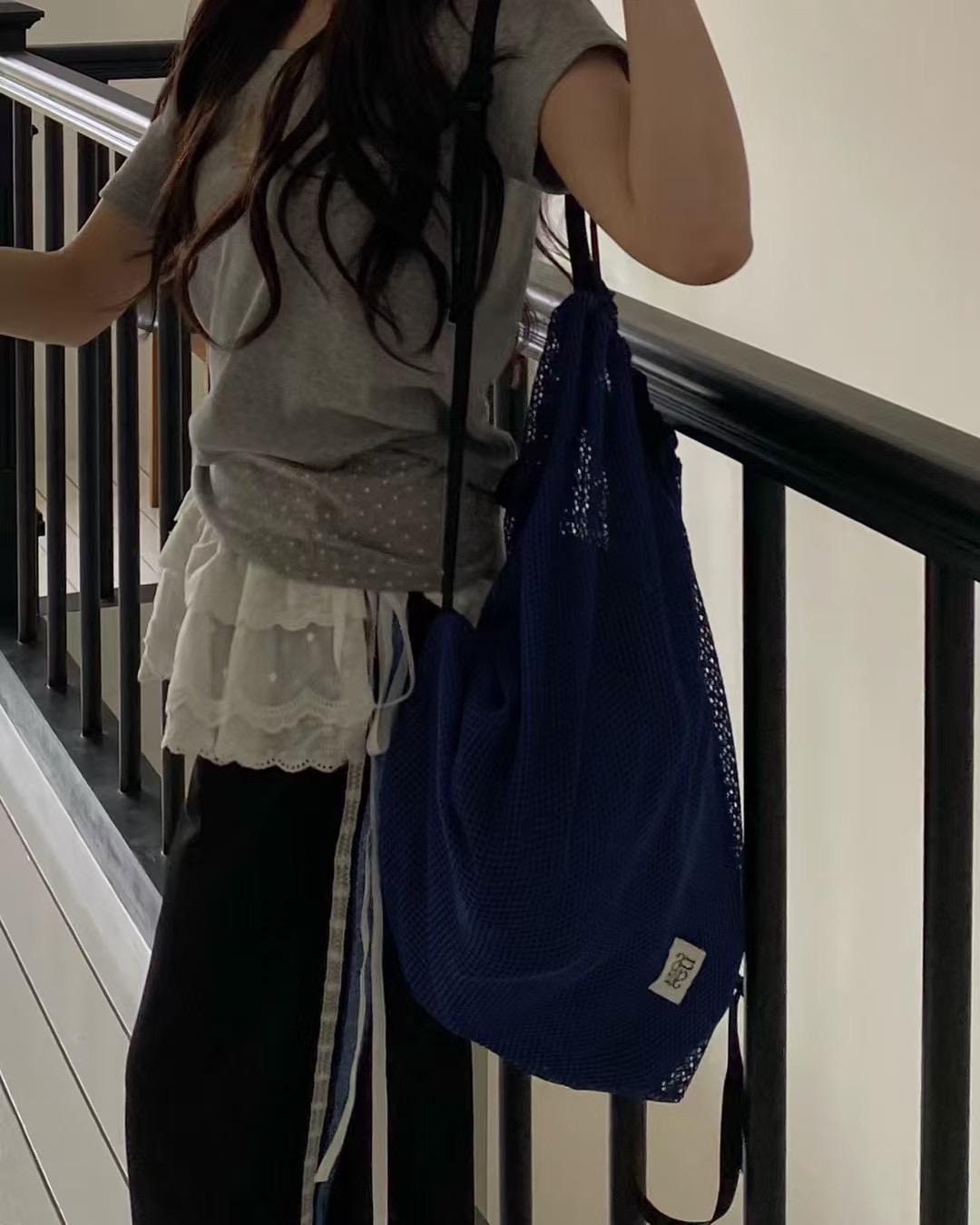 OPENING TITLE-오프닝타이틀-OT東大門㊣實拍女士新品人氣雙肩背包anag/OPENING TITLE雙肩背包圖色4