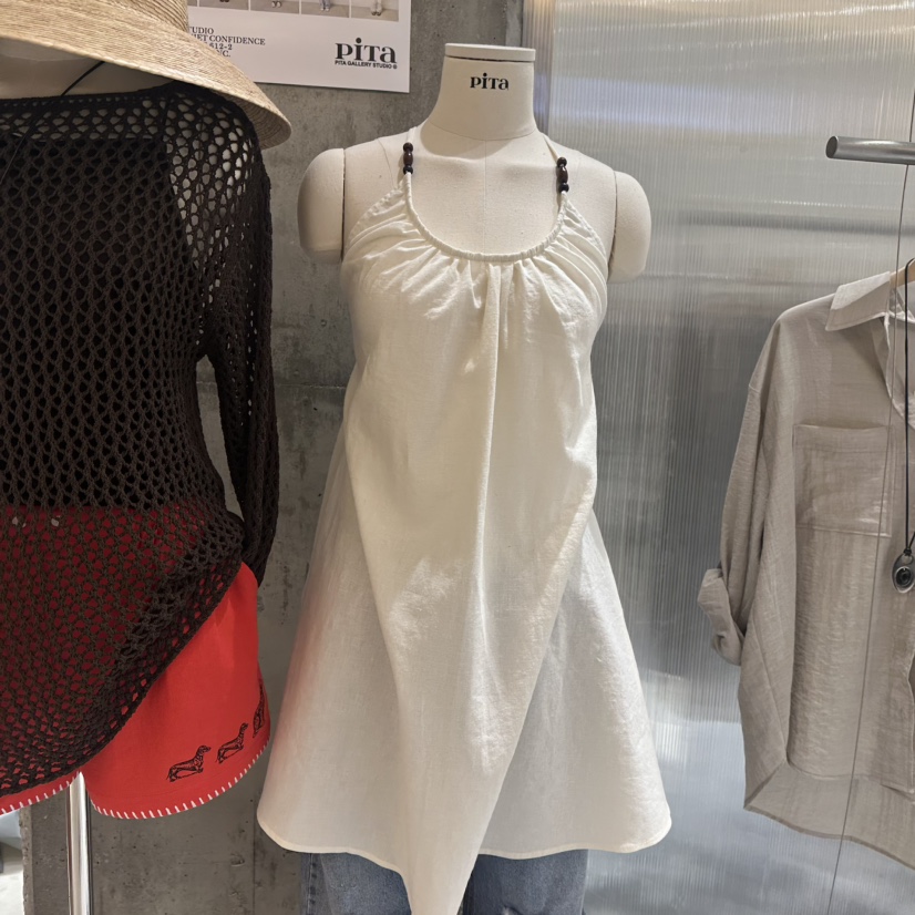 PITA韓國代購㊣女士新品真品熱賣推薦25春夏職業連衣裙亞麻THE VERLIN/piTa連衣裙