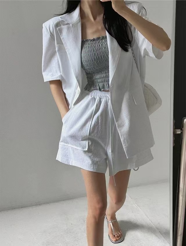 CRACKER東大門㊣直郵女裝新款真品熱賣推薦職業時尚25春夏短褲CRACKER_短褲