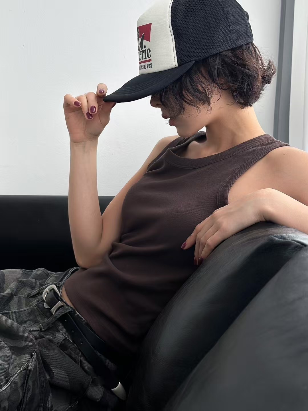 CRACKER韓國直郵㊣女裝新款25春夏時尚推薦熱賣吊帶背心莫代爾CRACKER_吊帶/背心