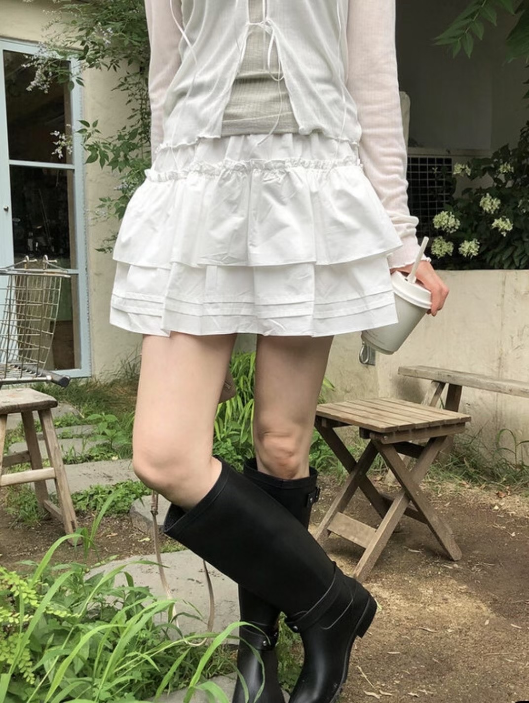 SEPTEMBER ISSUE-셉템버이슈-T韓國直郵㊣女裝新款人氣短裙SEPTEMBER ISSUE短裙