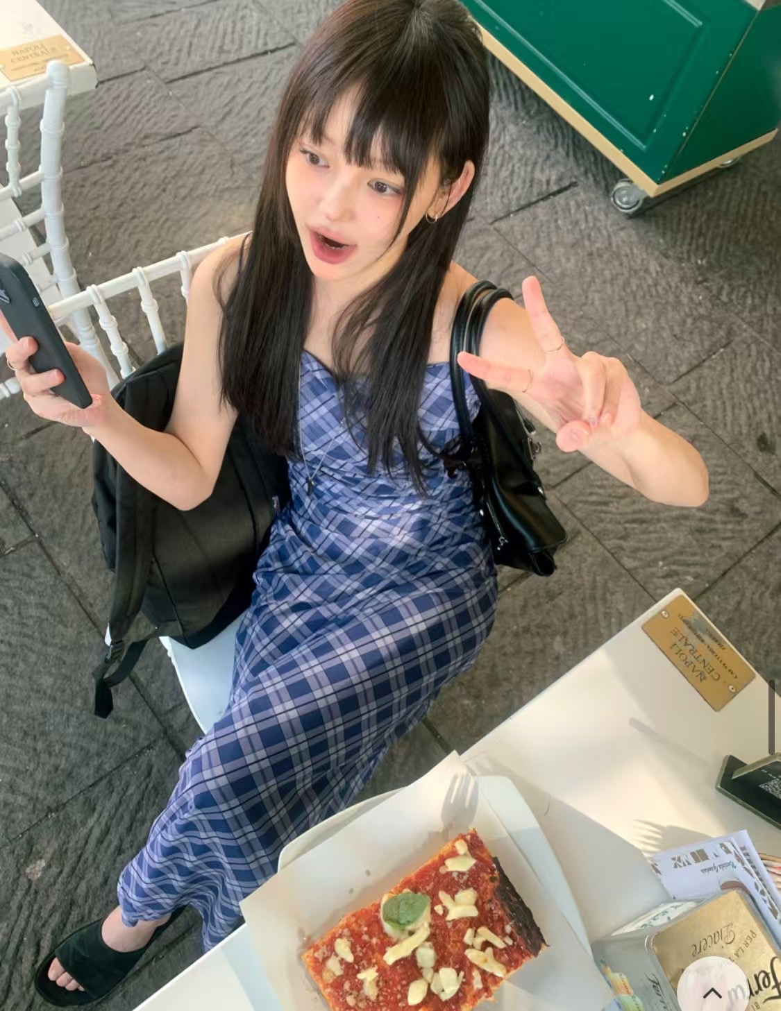 CRACKER韓國代購㊣女裝新款真品時尚25春夏熱賣推薦人氣連衣裙CRACKER_連衣裙