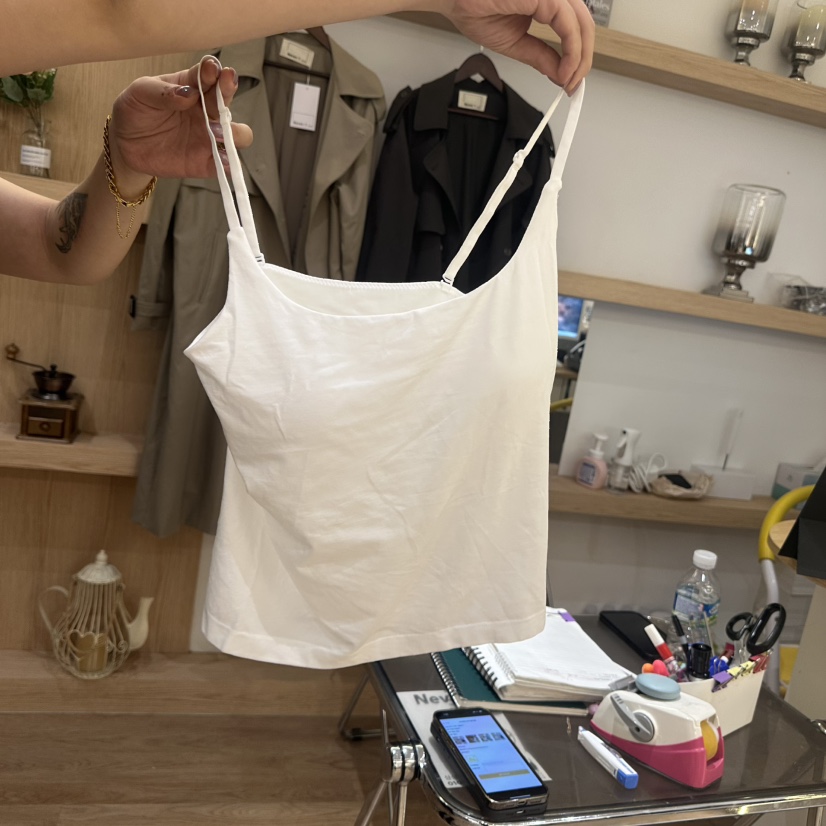NEVER.1東大門㊣直郵女裝新品休閑25春夏推薦熱賣吊帶背心NEVER.1吊帶/背心圖色3