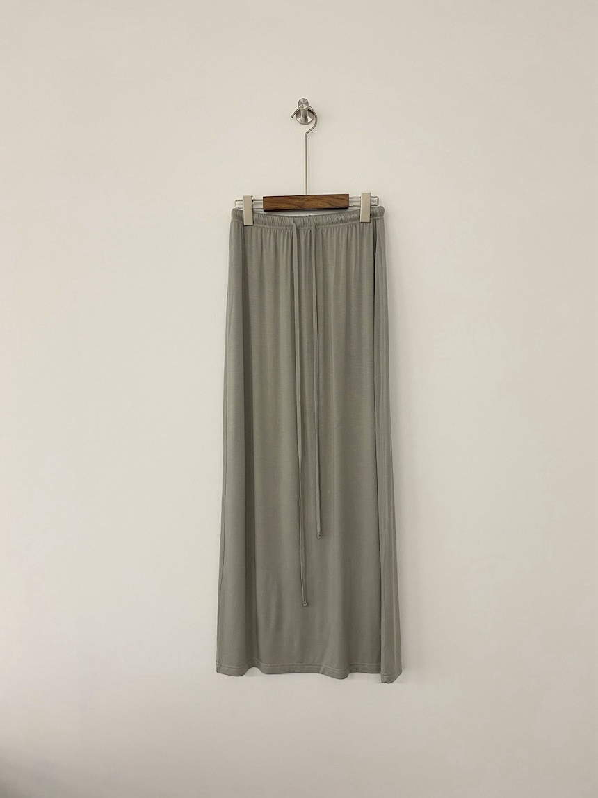 PLANTS ON GRAY韓國直郵㊣女士新品人氣時尚職業長裙寬松PLANTS ON GRAY長裙