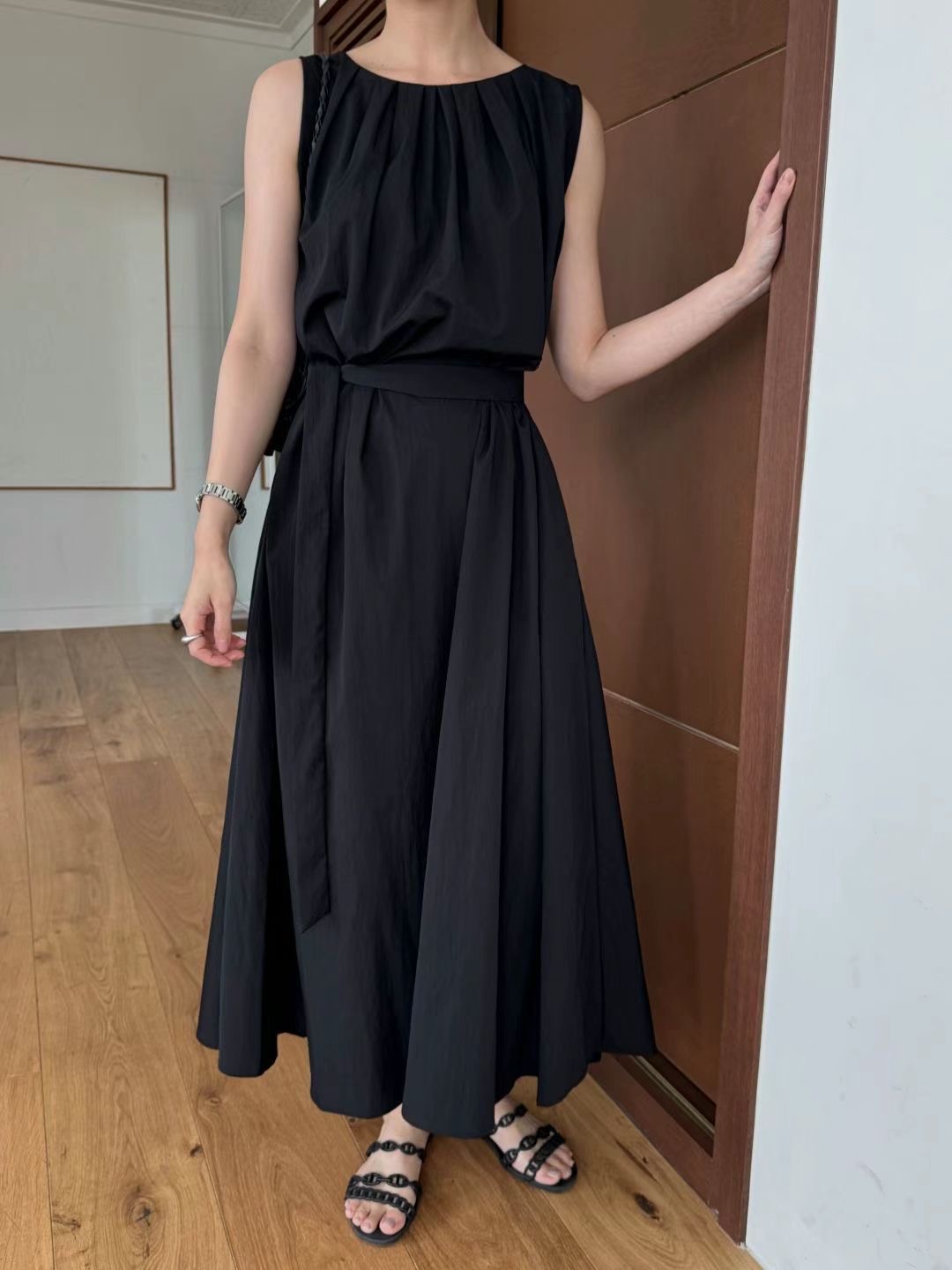 around110東大門㊣代購女裝新品時尚熱賣真品25春夏人氣連衣裙around110連衣裙圖色2