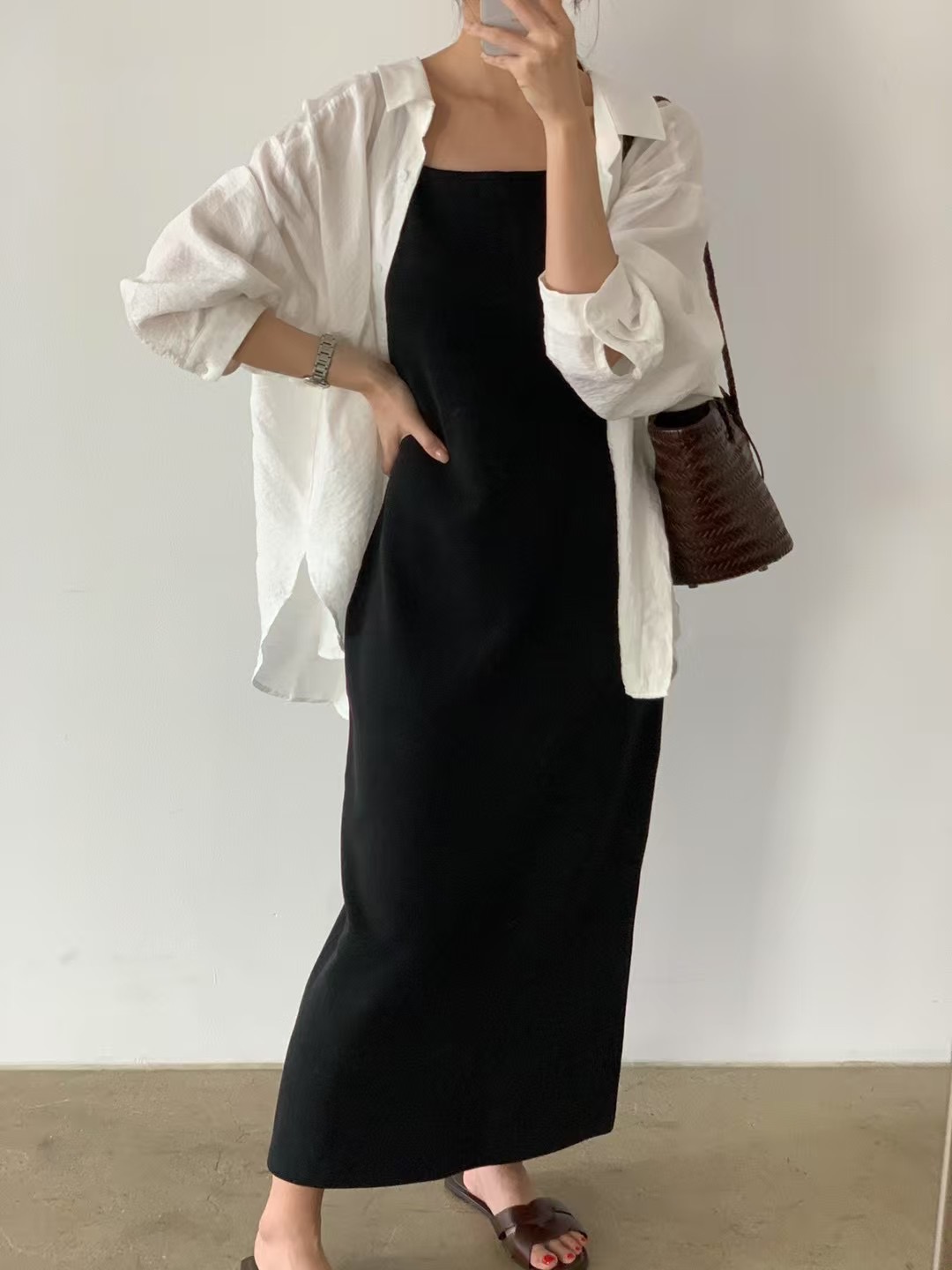 around110東大門㊣代購女裝新款25春夏時尚熱賣人氣推薦連衣裙around110連衣裙