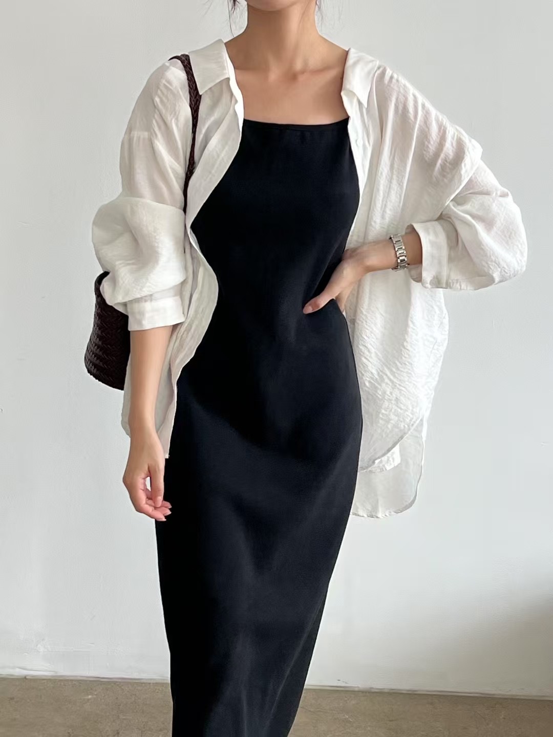 around110東大門㊣代購女裝新款25春夏時尚熱賣人氣推薦連衣裙around110連衣裙