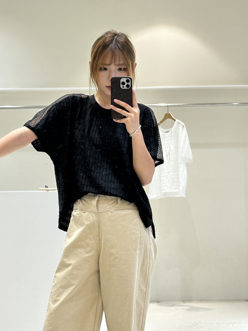 MILLIMETER東大門㊣實拍女裝新款時尚人氣真品職業25春夏T恤MILLIMETERT恤