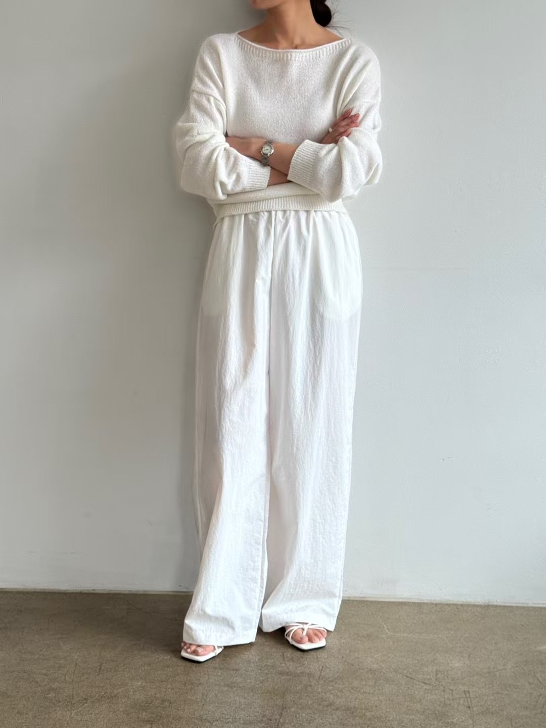 around110東大門㊣直郵女裝新款職業推薦時尚25春夏熱賣休閑褲around110休閑褲
