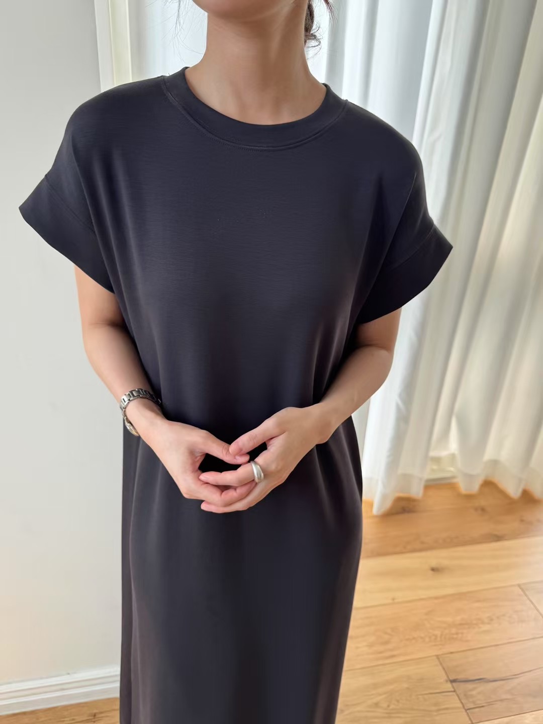around110東大門㊣代購女士新品25春夏人氣真品時尚休閑連衣裙around110連衣裙
