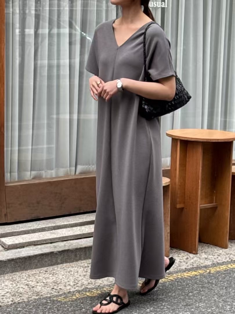 around110東大門㊣實拍女裝新品時尚真品熱賣職業休閑連衣裙around110連衣裙