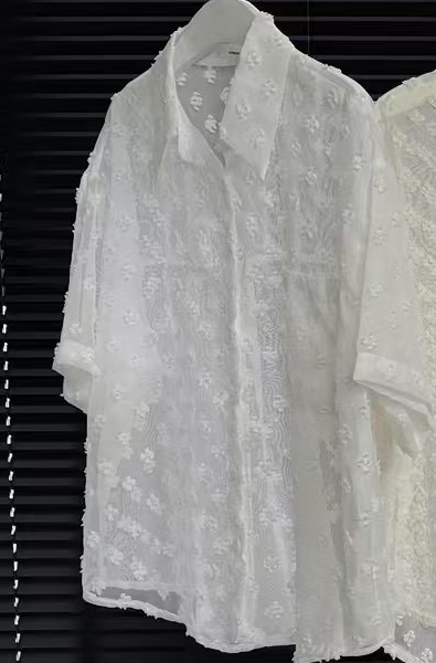 UNSANE東大門㊣直郵女士新款熱賣25春夏真品人氣襯衫蕾絲衫UNSANE襯衫/蕾絲衫