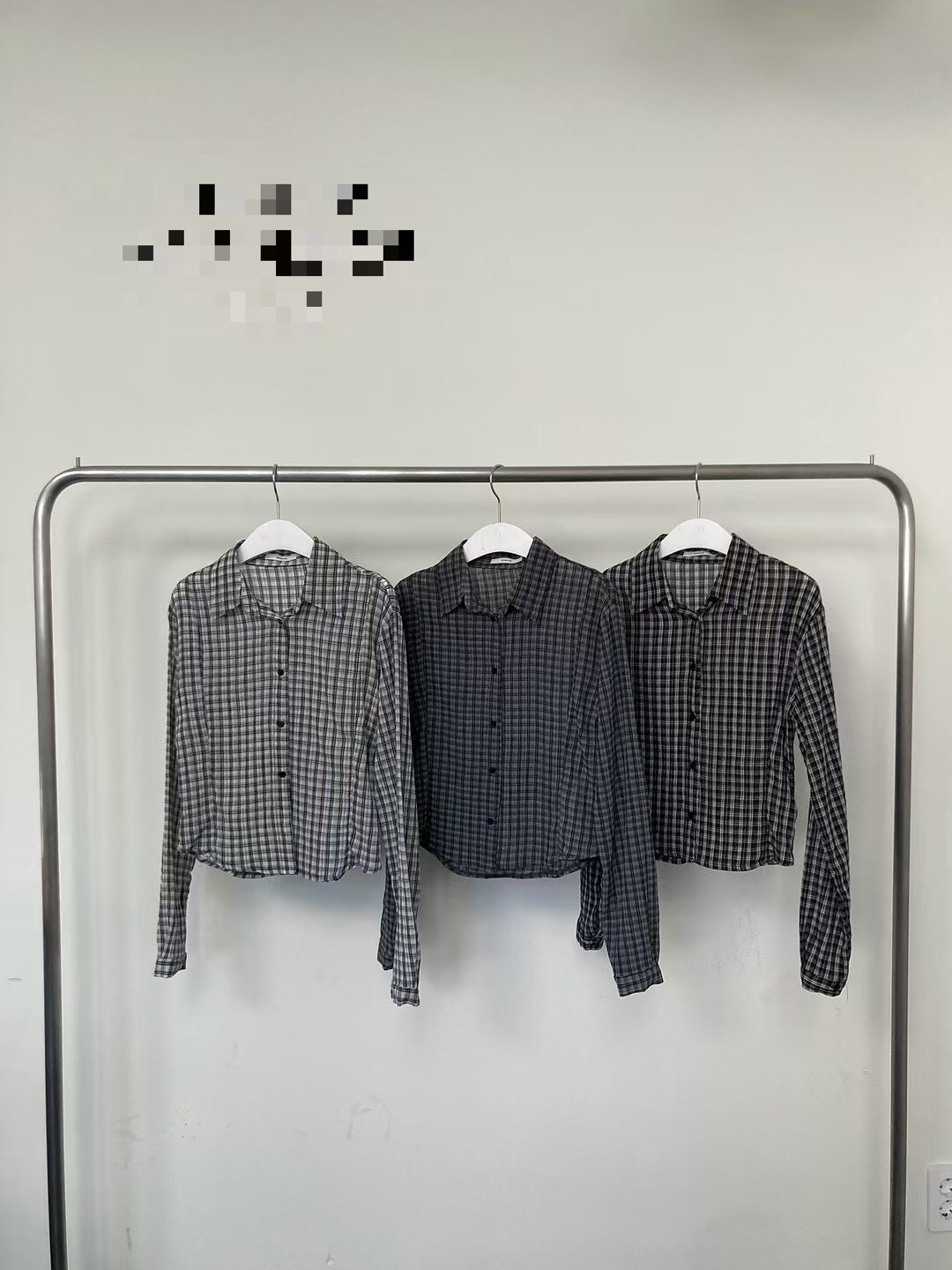 UNSANE東大門㊣實拍女裝新品25春夏休閑熱賣人氣襯衫蕾絲衫UNSANE襯衫/蕾絲衫圖色2左二色