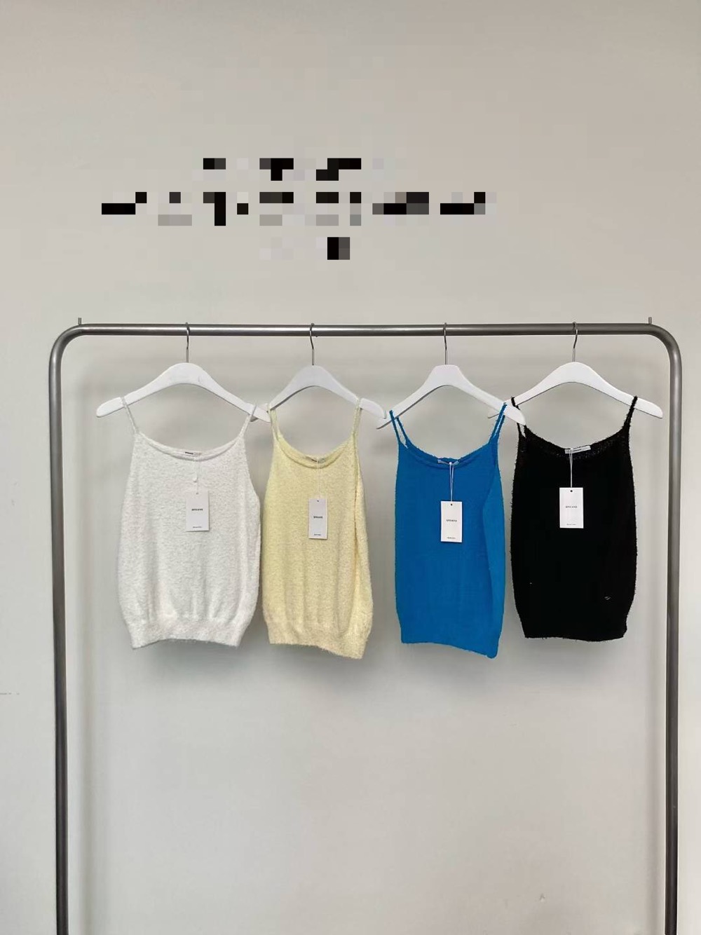 UNSANE東大門㊣直郵女士新品真品職業推薦25春夏時尚吊帶背心UNSANE吊帶/背心