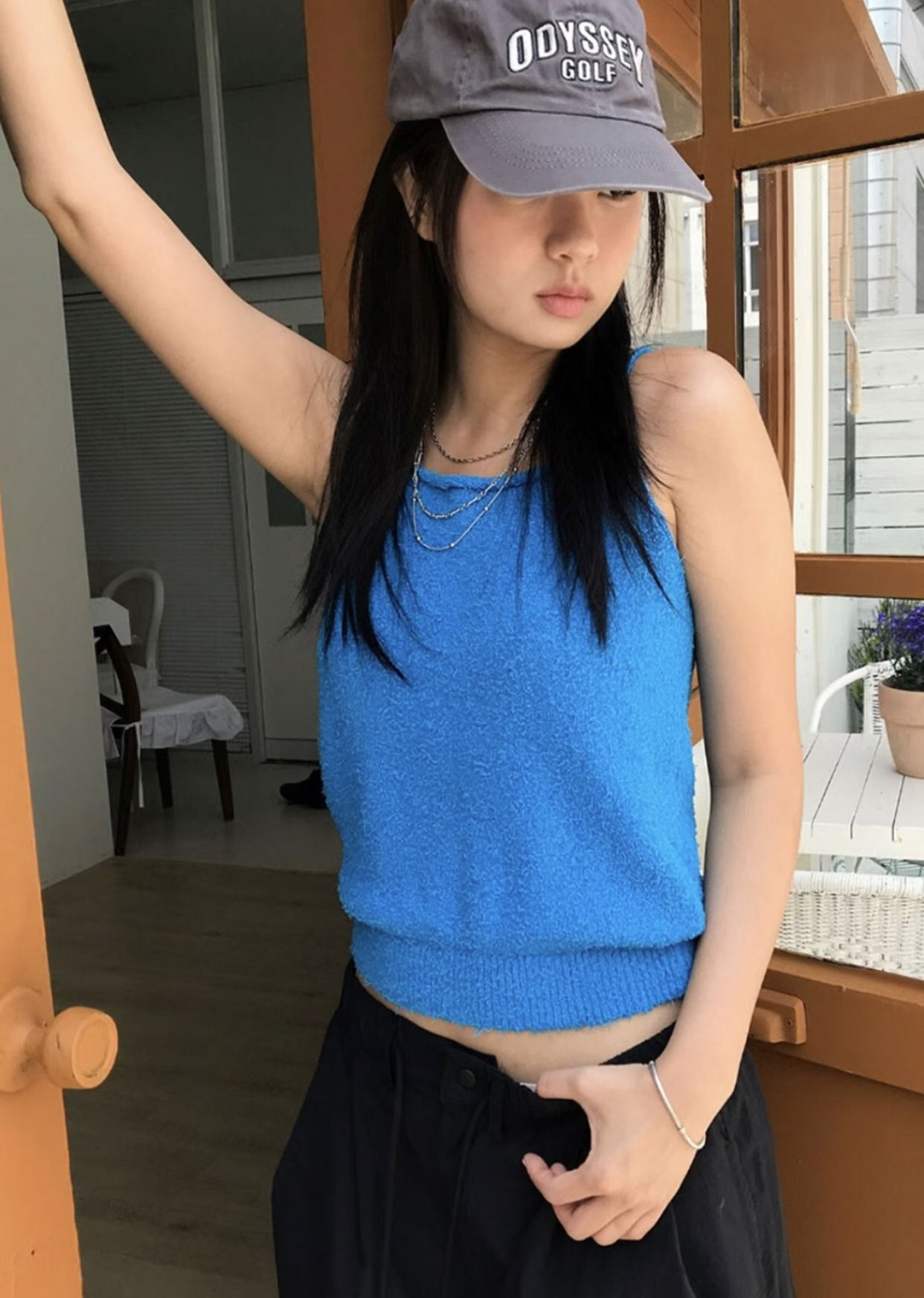 UNSANE東大門㊣直郵女士新品真品職業推薦25春夏時尚吊帶背心UNSANE吊帶/背心圖色3