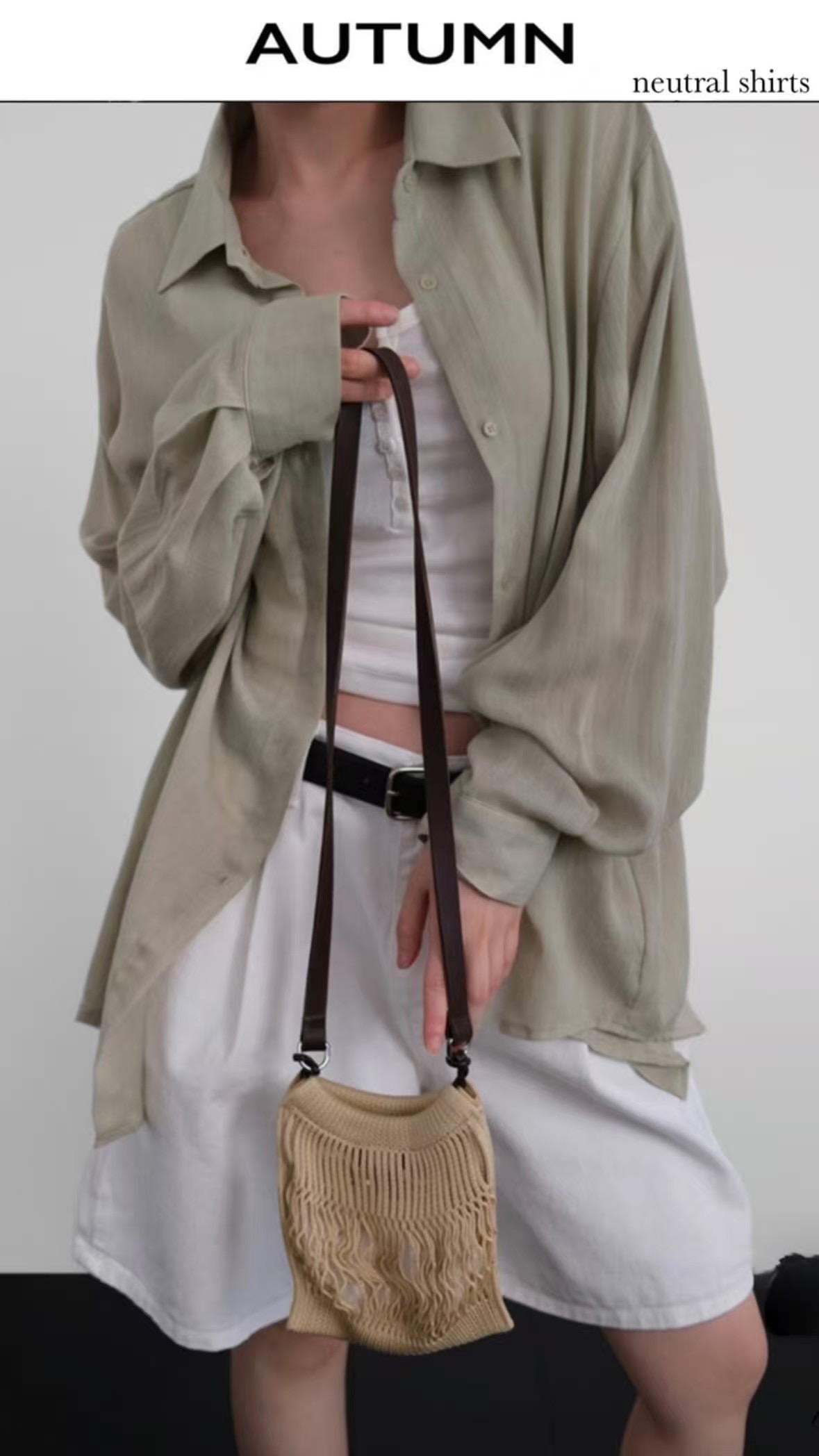 UNSANE韓國直郵㊣女士新品時尚熱賣推薦休閑25春夏襯衫蕾絲衫UNSANE襯衫/蕾絲衫圖色3