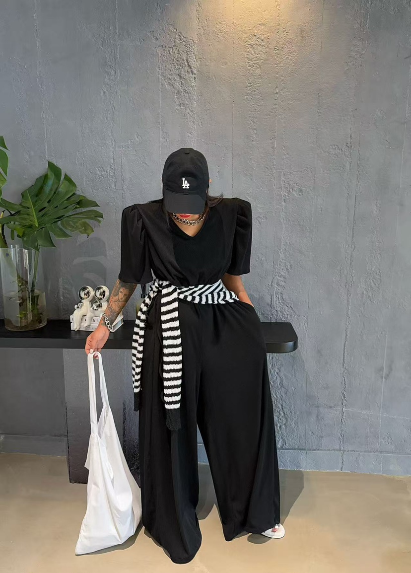 BLACK BABI東大門㊣代購女士新款時尚休閑熱賣職業真品連體褲BLACK BABI連體褲圖色2