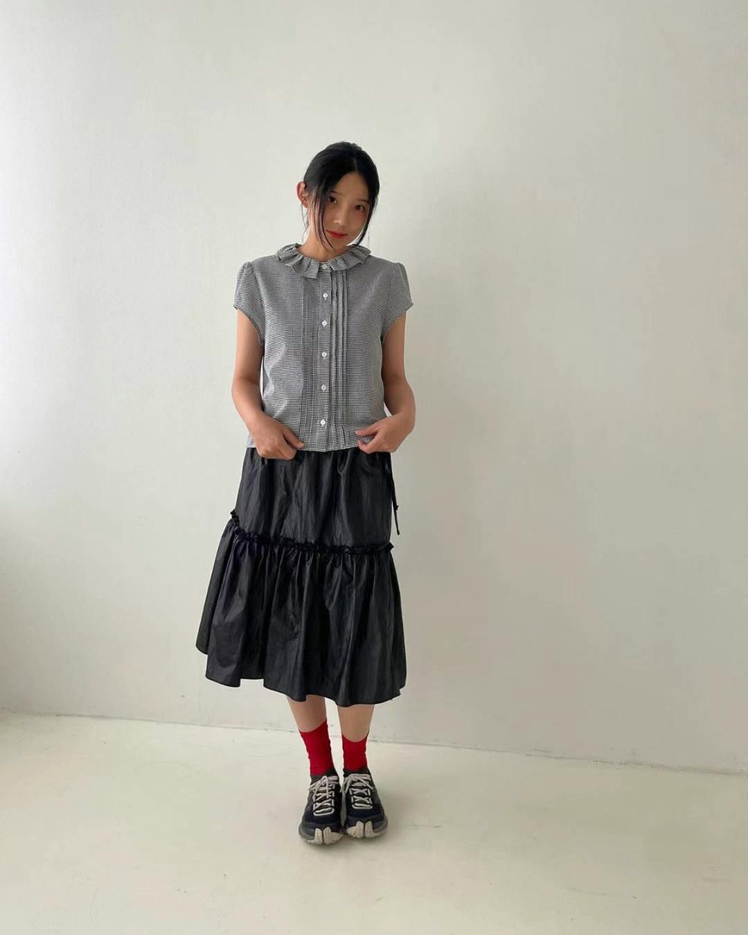 TREEAN-트리안-T東大門㊣代購女裝新品25春夏真品襯衫蕾絲衫TREEAN襯衫/蕾絲衫