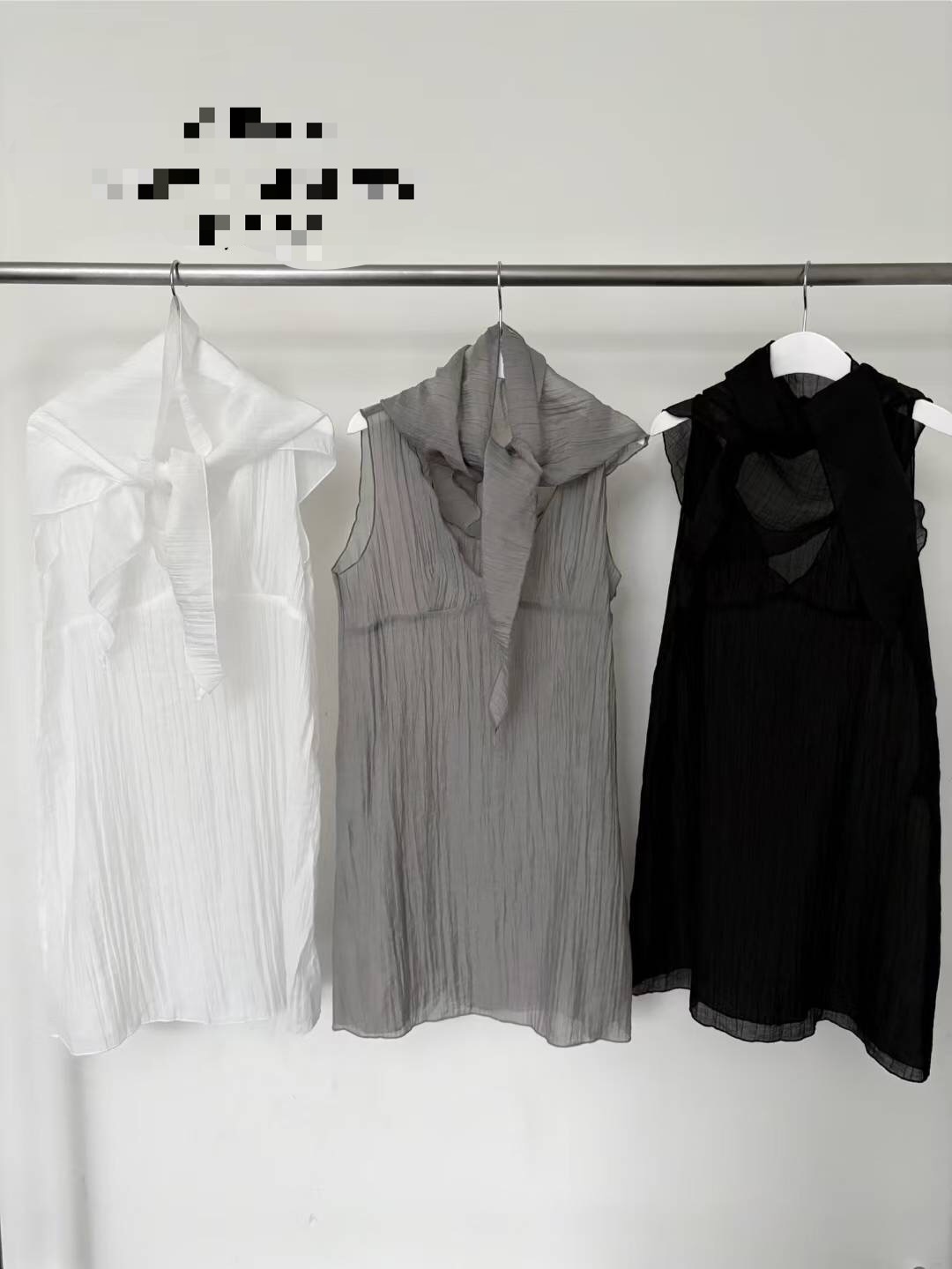 UNSANE東大門㊣實拍女士新品職業25春夏推薦人氣連衣裙柔軟UNSANE連衣裙