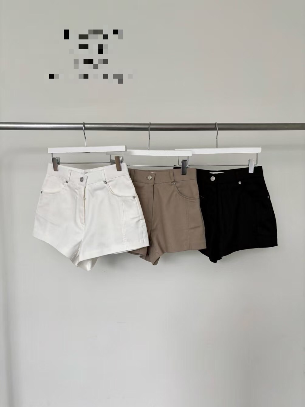 UNSANE東大門㊣代購女裝新品休閑熱賣職業推薦人氣時尚短褲UNSANE短褲圖色3左三色