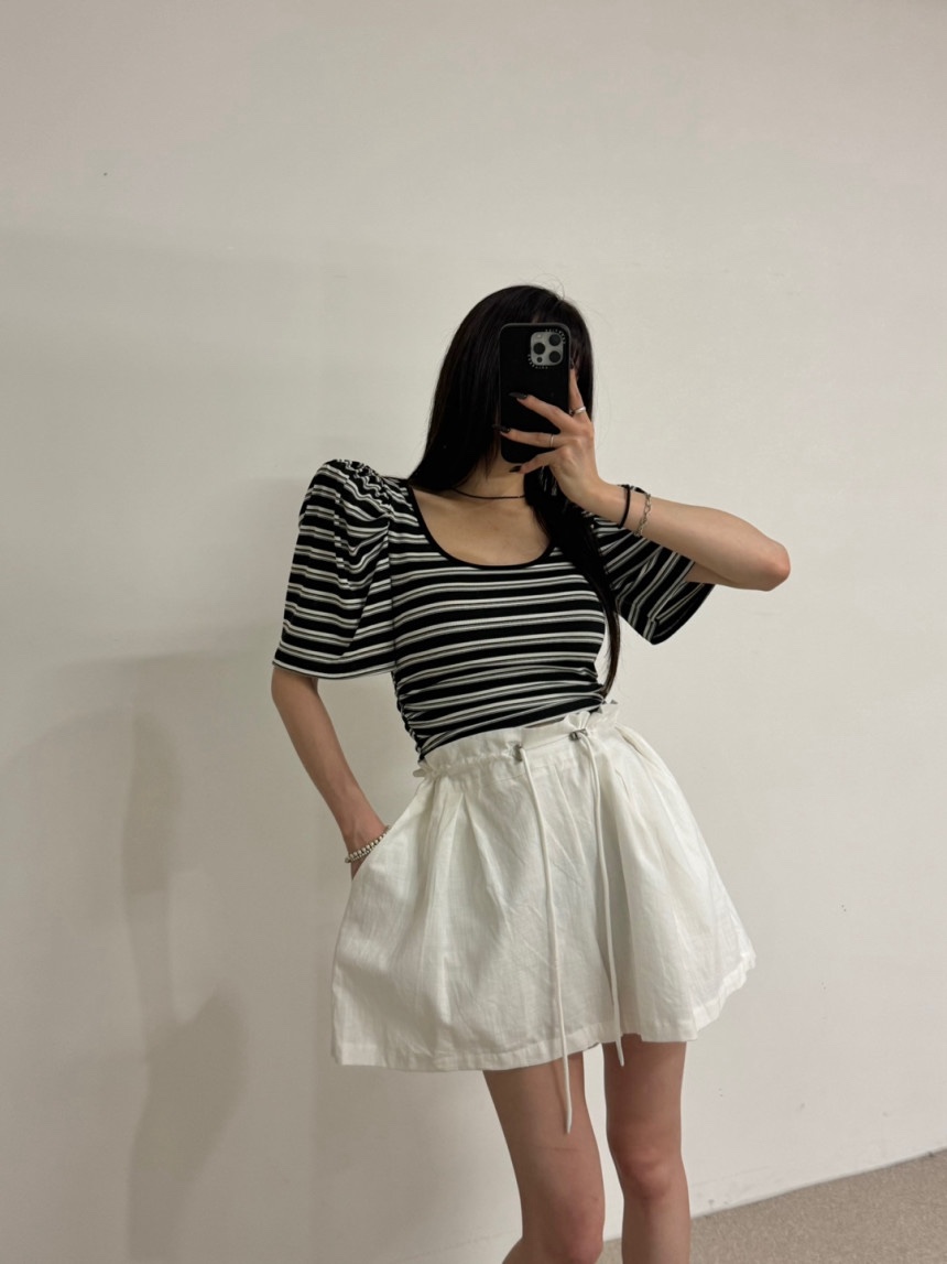 BLACK BABI東大門㊣實拍女士新款職業25春夏時尚休閑真品T恤BLACK BABIT恤圖色3