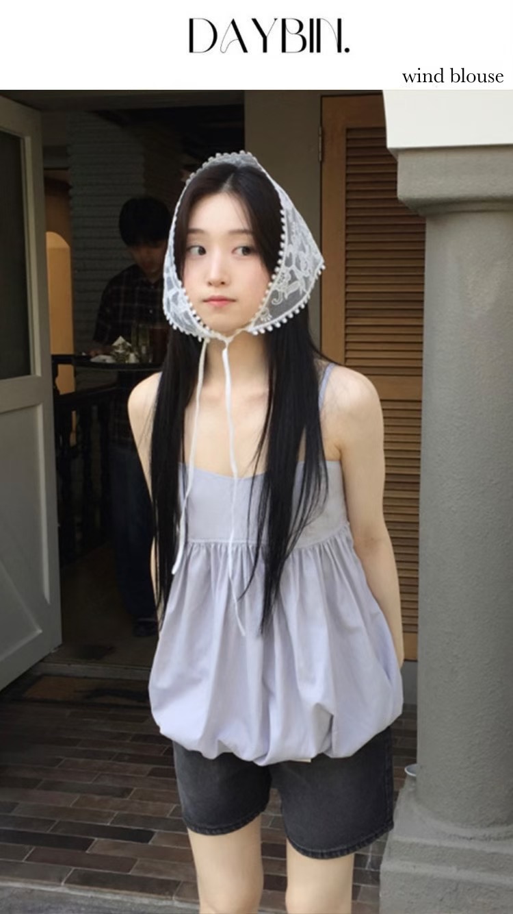 UNSANE韓國代購㊣女裝新款職業休閑熱賣推薦25春夏吊帶背心UNSANE吊帶/背心
