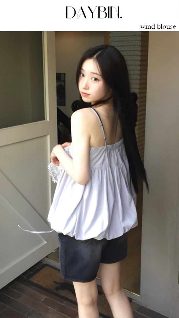 UNSANE韓國代購㊣女裝新款職業休閑熱賣推薦25春夏吊帶背心UNSANE吊帶/背心