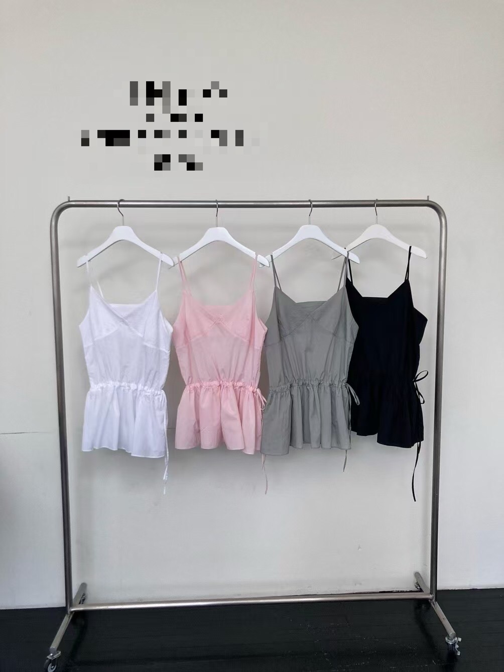 UNSANE東大門㊣實拍女士新品休閑真品25春夏推薦熱賣連衣裙UNSANE連衣裙圖色2左二色