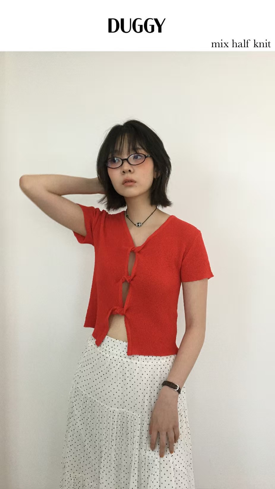 UNSANE東大門㊣實拍女裝新款熱賣推薦職業真品25春夏針織衫UNSANE針織衫