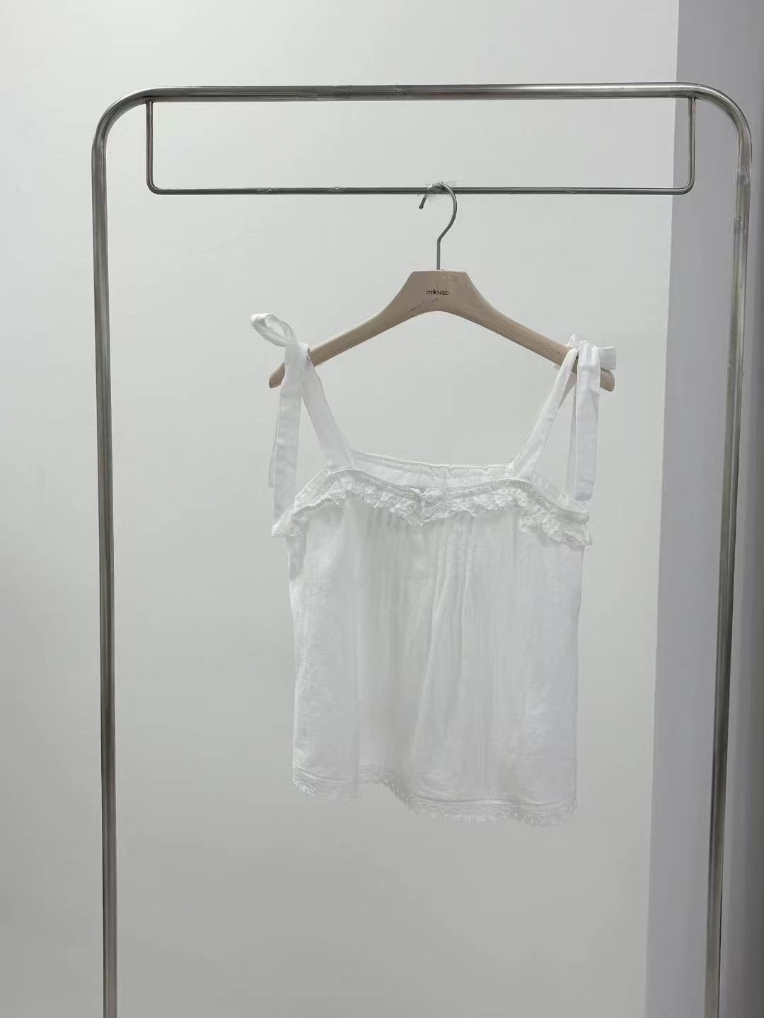 MELLOUNGE-멜라운지-T東大門㊣代購女士新品25春夏吊帶背心緊身MELLOUNGE-T吊帶/背心