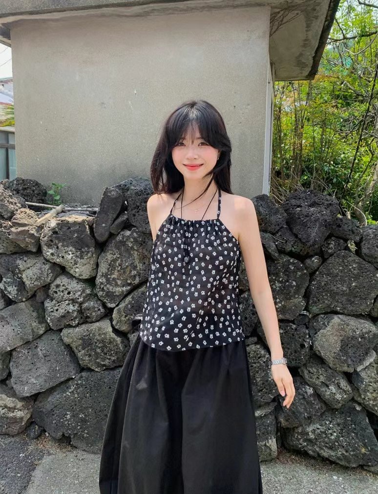 TREEAN-트리안-T韓國代購㊣女士新款休閑25春夏推薦吊帶背心TREEAN吊帶/背心