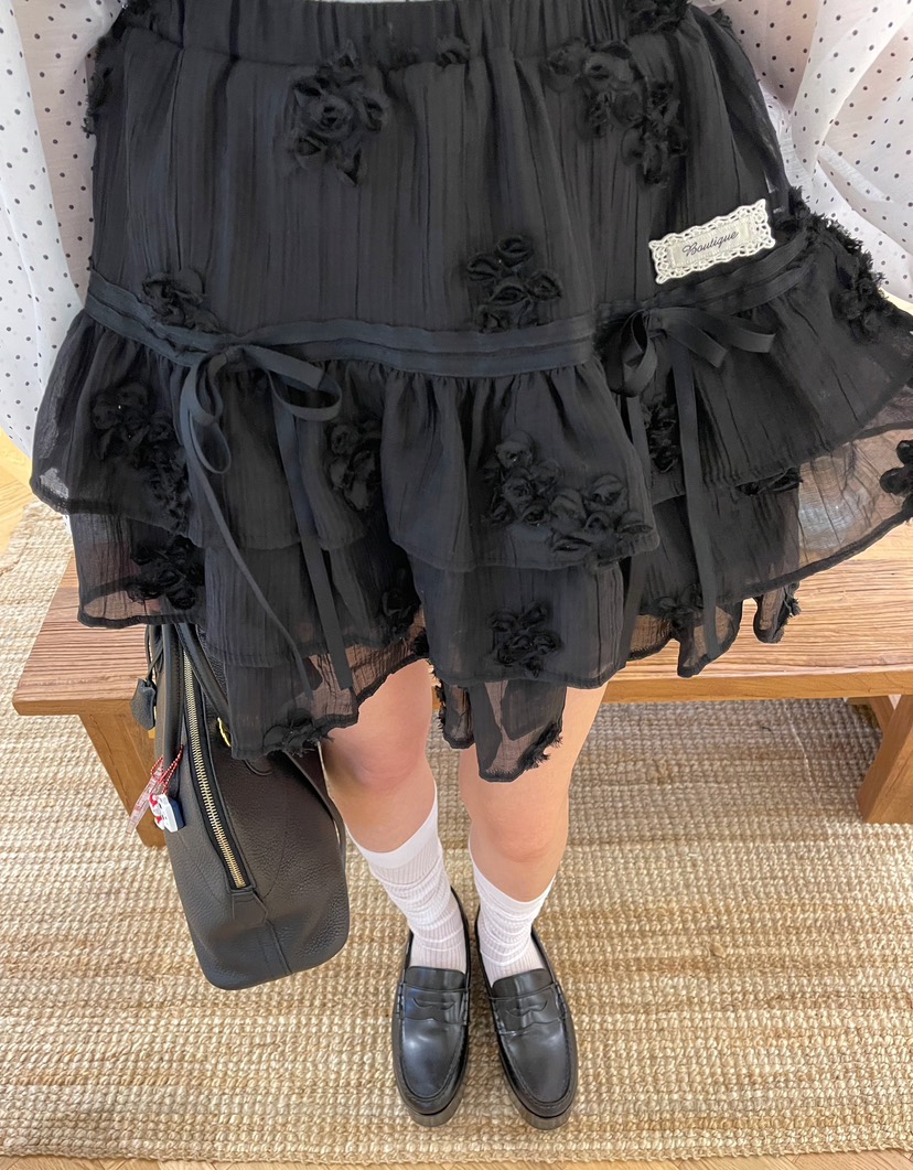BOUTIQUE-L東大門㊣代購女士新款熱賣人氣休閑時尚真品短裙BOUTIQUE-L短裙