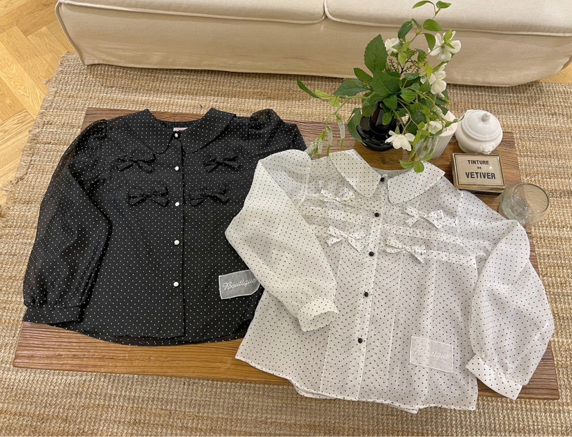 BOUTIQUE-L韓國直郵㊣女士新品人氣職業時尚休閑襯衫蕾絲衫BOUTIQUE-L襯衫/蕾絲衫