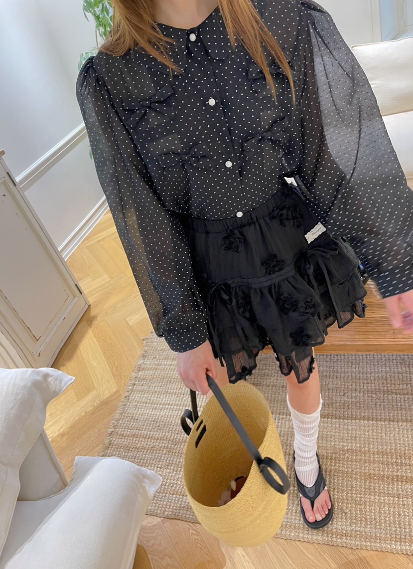 BOUTIQUE-L韓國直郵㊣女士新品人氣職業時尚休閑襯衫蕾絲衫BOUTIQUE-L襯衫/蕾絲衫