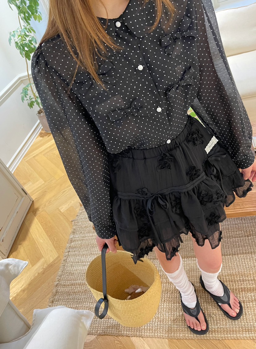 BOUTIQUE-L韓國直郵㊣女士新品人氣職業時尚休閑襯衫蕾絲衫BOUTIQUE-L襯衫/蕾絲衫