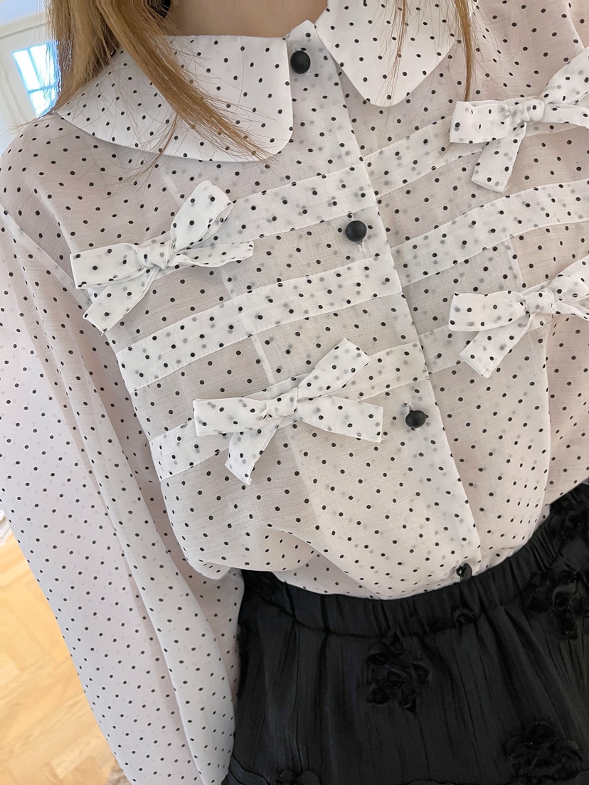 BOUTIQUE-L韓國直郵㊣女士新品人氣職業時尚休閑襯衫蕾絲衫BOUTIQUE-L襯衫/蕾絲衫