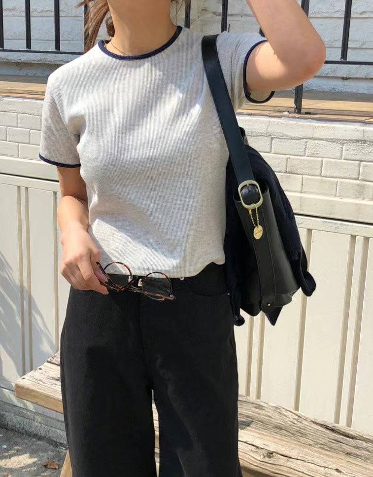 TREEAN-트리안-T韓國代購㊣女士新款推薦人氣25春夏真品T恤TREEANT恤圖色3