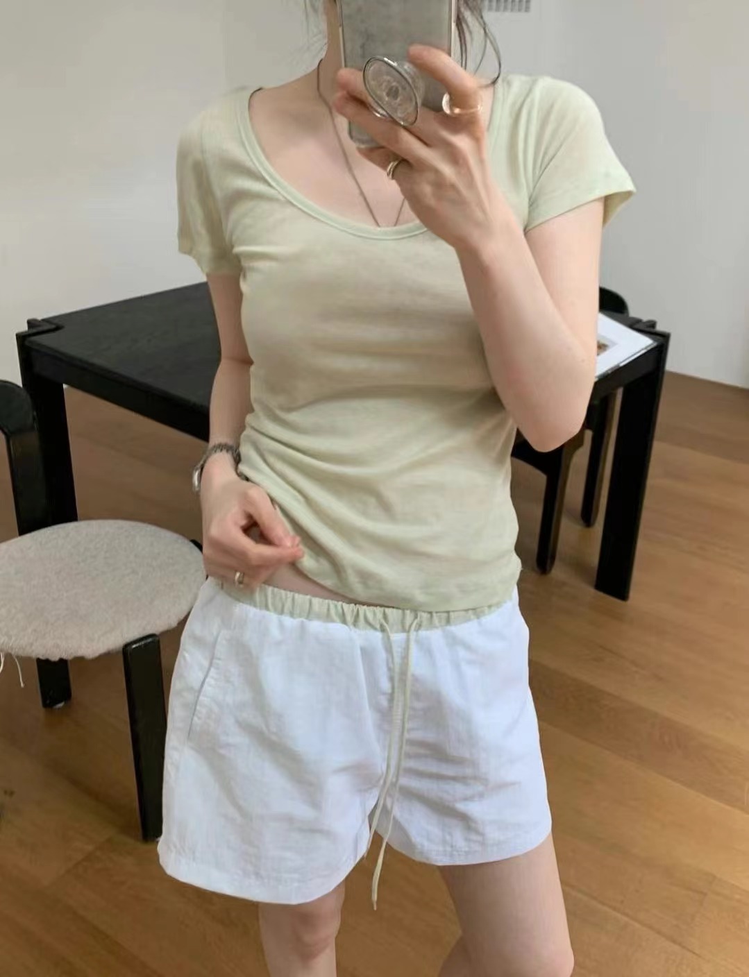 WEARRAW東大門㊣實拍女士新款職業25春夏熱賣真品推薦休閑T恤WEARRAWT恤