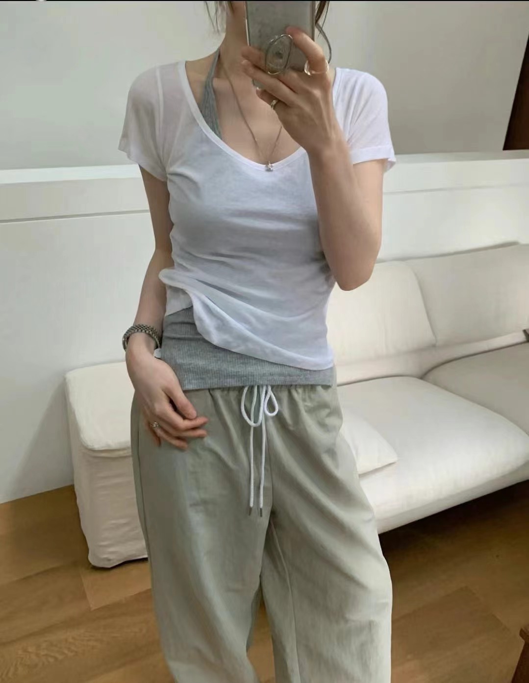 WEARRAW東大門㊣實拍女士新款職業25春夏熱賣真品推薦休閑T恤WEARRAWT恤圖色3