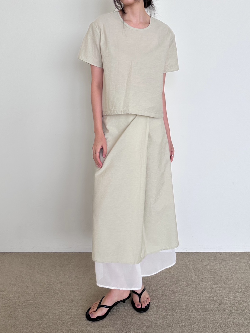 CYLINDER東大門㊣直郵女士新品推薦真品休閑時尚熱賣25春夏長裙CYLINDER長裙