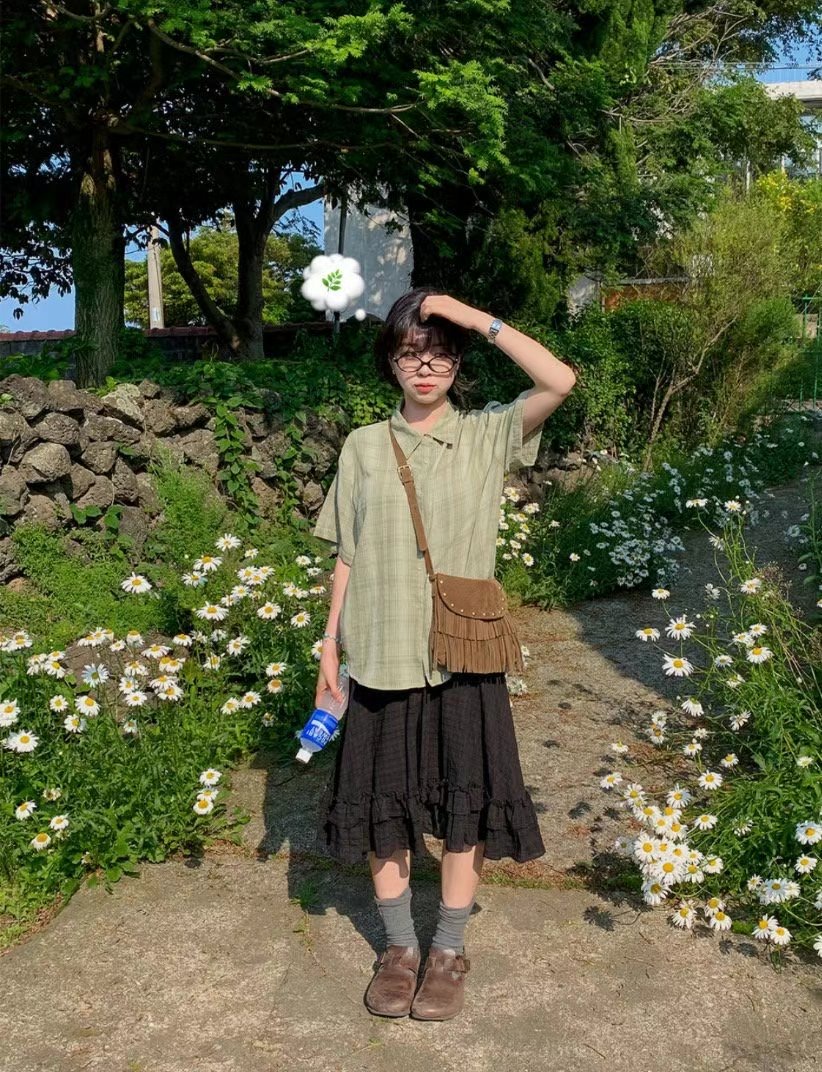 TREEAN-트리안-T韓國直郵㊣女士新款時尚真品半身裙中短裙TREEAN半身裙/中短裙