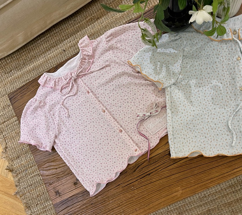 BOUTIQUE-L東大門㊣代購女裝新款熱賣休閑推薦時尚襯衫蕾絲衫BOUTIQUE-L襯衫/蕾絲衫圖色1