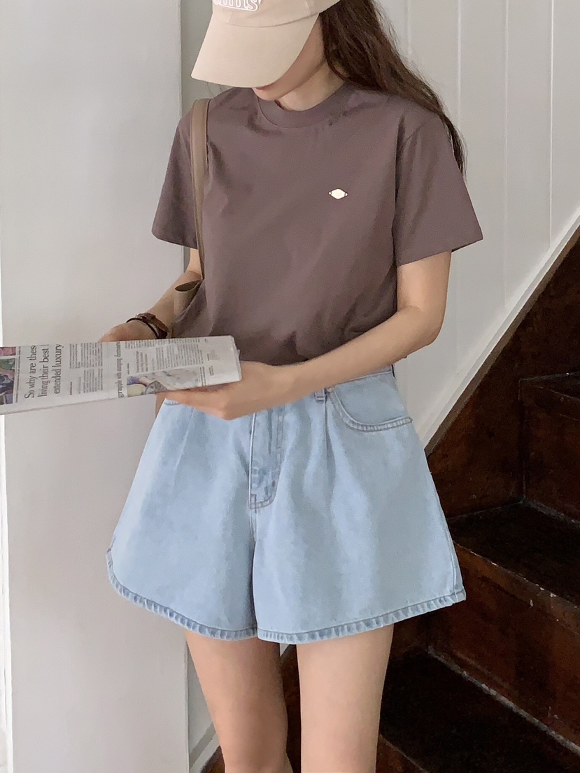 FORMSTUDIO東大門㊣實拍女裝新品時尚人氣熱賣推薦短褲喇叭FORMSTUDIO短褲