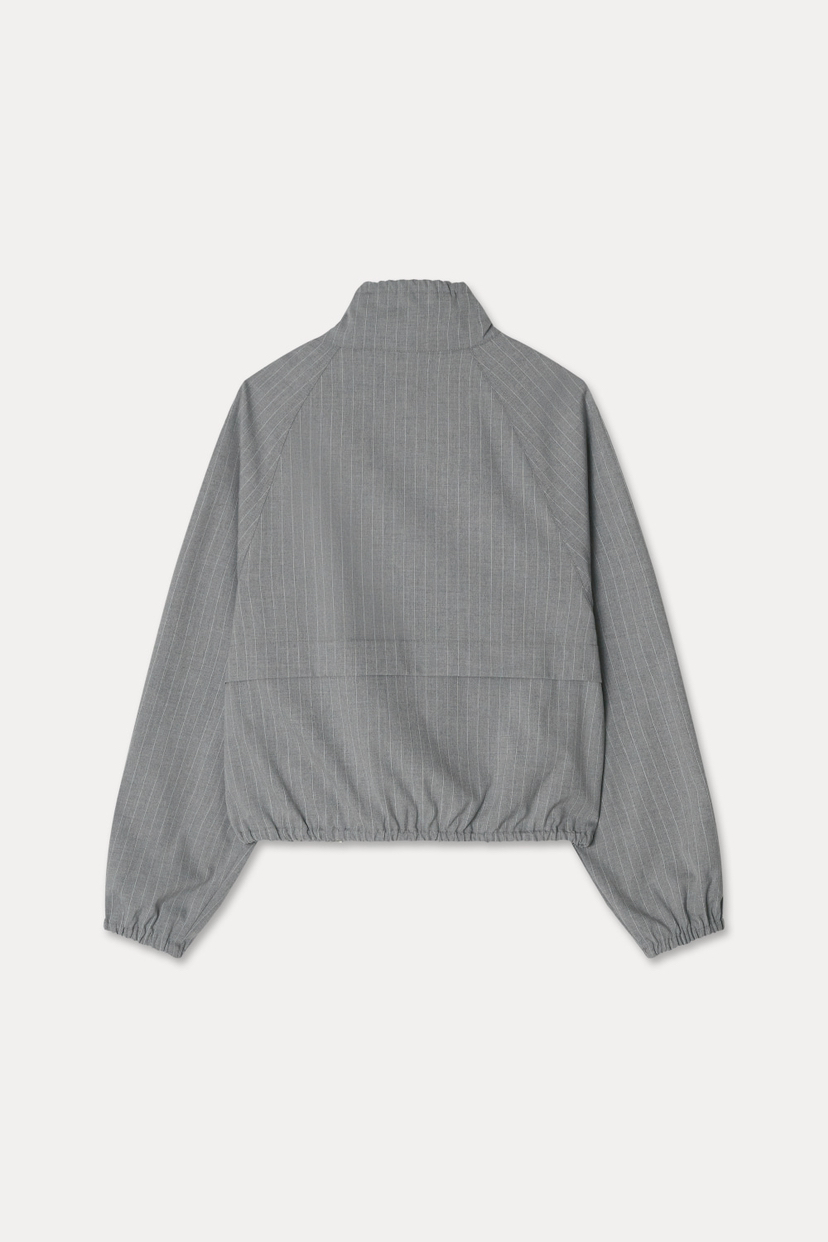 GENTLE B東大門㊣直郵女裝新品休閑人氣25春夏夾克高領條紋GENTLE B夾克