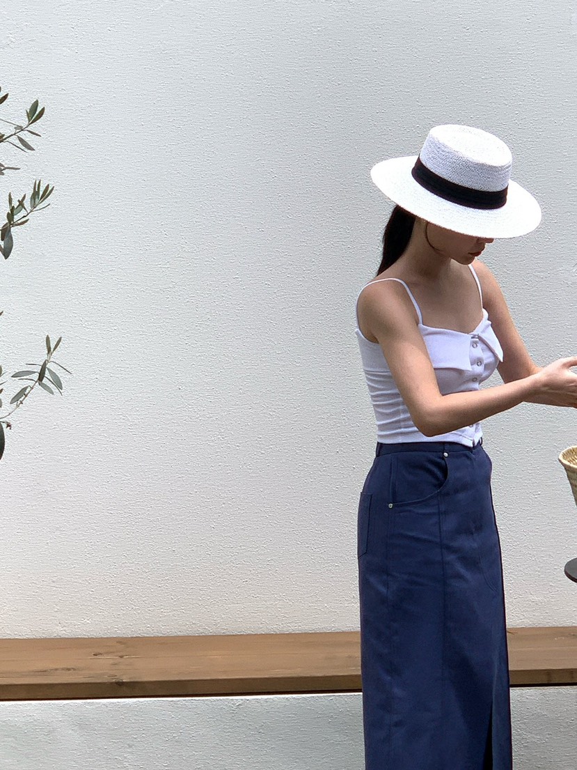 REVE CITE-L東大門㊣代購女士新款時尚推薦真品人氣吊帶背心REVE CITE吊帶/背心