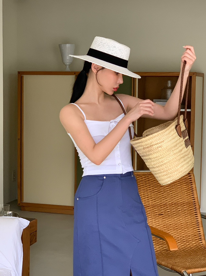 REVE CITE-L東大門㊣代購女士新款時尚推薦真品人氣吊帶背心REVE CITE吊帶/背心